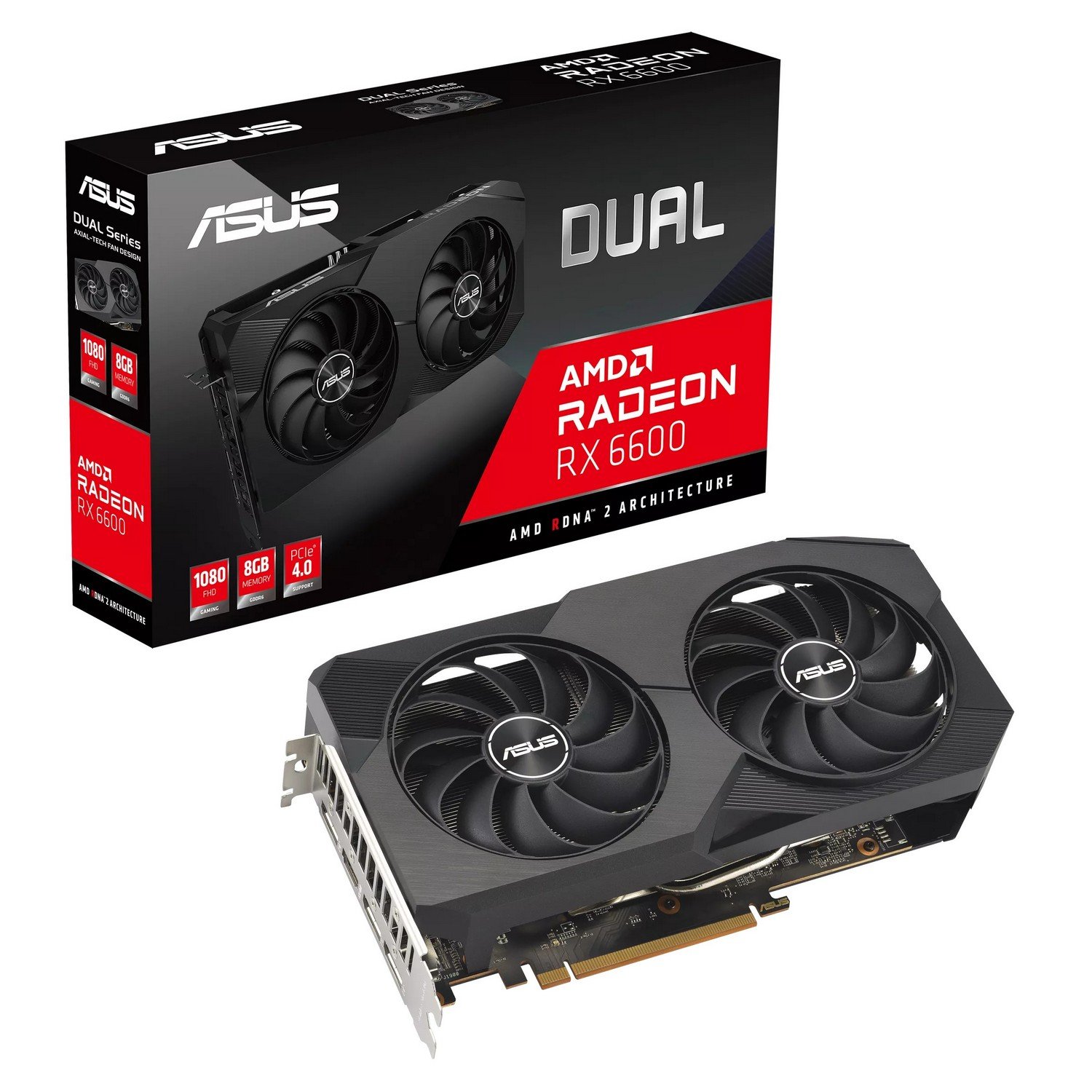 Продати Відеокарта Asus Dual Radeon RX 6600 V2 8192MB (DUAL-RX6600-8G ...