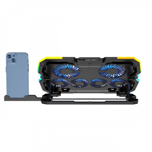 Підставка для ноутбука GamePro CP980 Black купити в Україні: Київ, Львів, Хмельницький, Тернопіль, Івано-Франківськ | Низька ціна, відгуки, характеристики від TELEMART фото