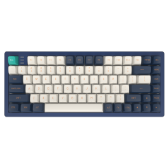 Клавіатура Dark Project KD83A PBT Mechanical Gateron Cap Teal (KB-GCT-831-502124) Blue/Cream