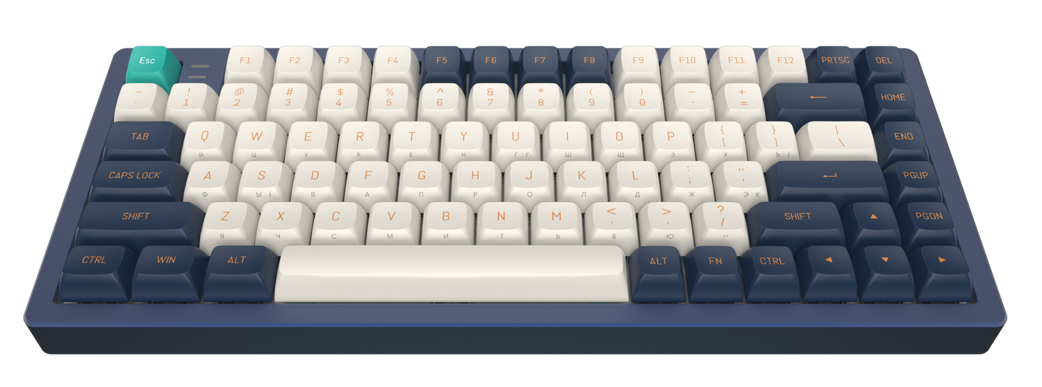 Клавиатура Dark Project KD83A PBT Mechanical Gateron Cap Teal (KB-GCT ...