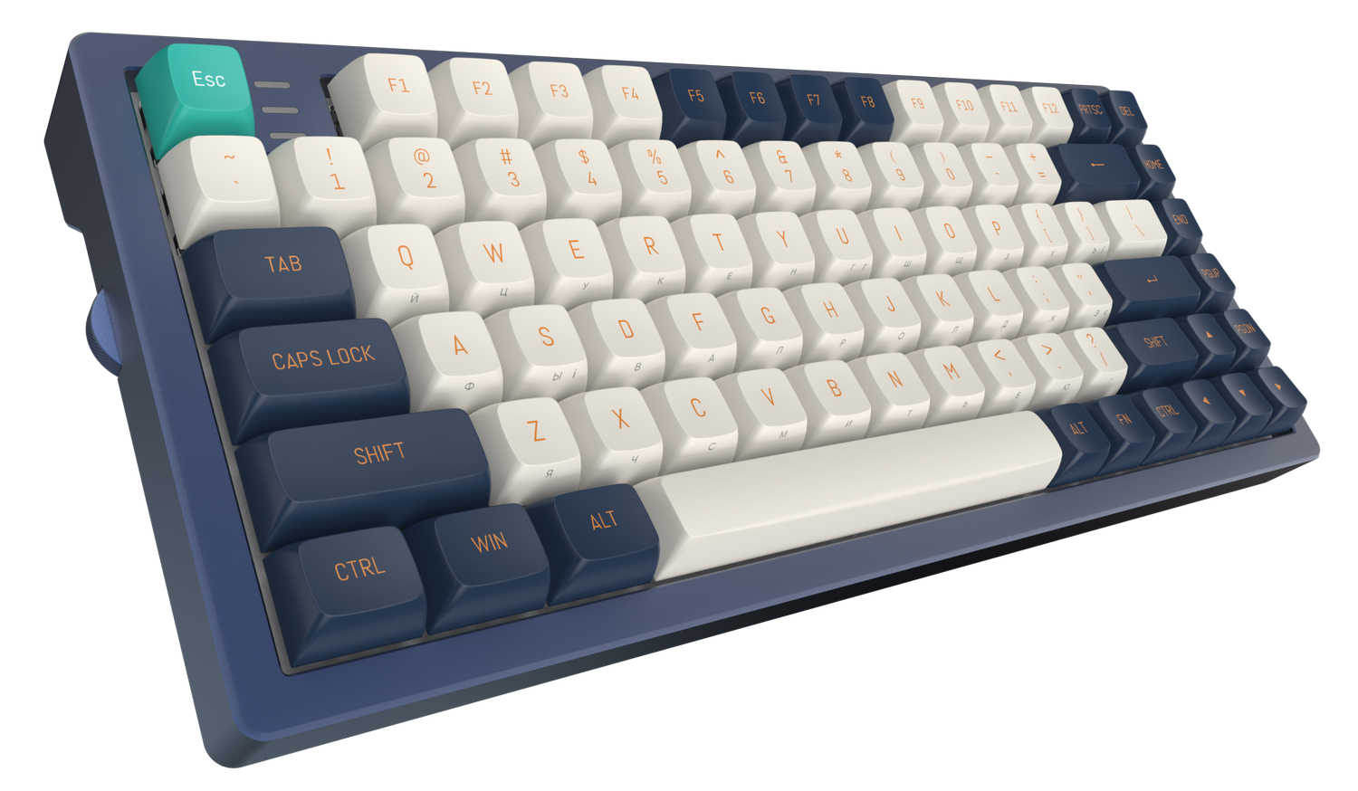 Клавиатура Dark Project KD83A PBT Mechanical Gateron Cap Teal (KB-GCT ...
