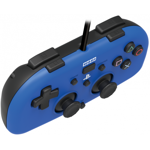 Купити Геймпад Hori Mini for PS4 (4961818028395) Blue - ціна в Києві, Львові, Вінниці, Хмельницькому, Франківську, Україні | інтернет-магазин TELEMART.UA фото