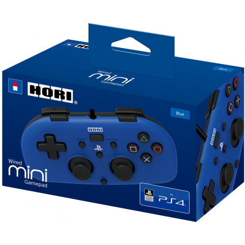 Купити Геймпад Hori Mini for PS4 (4961818028395) Blue - ціна в Києві, Львові, Вінниці, Хмельницькому, Франківську, Україні | інтернет-магазин TELEMART.UA фото