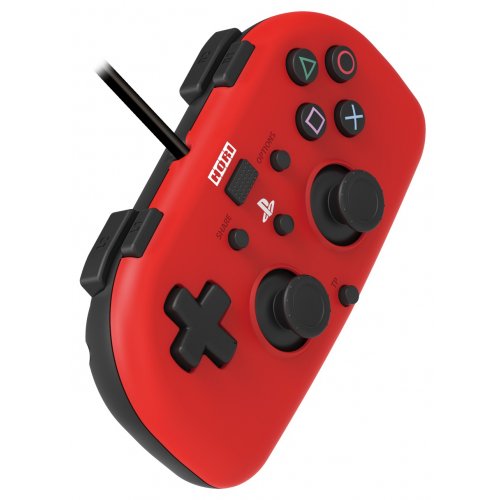 Купити Геймпад Hori Mini for PS4 (4961818028418) Red - ціна в Києві, Львові, Вінниці, Хмельницькому, Франківську, Україні | інтернет-магазин TELEMART.UA фото