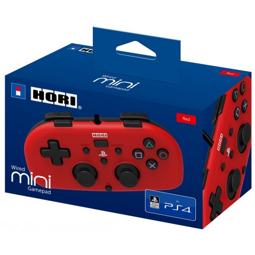 Купити Геймпад Hori Mini for PS4 (4961818028418) Red - ціна в Києві, Львові, Вінниці, Хмельницькому, Франківську, Україні | інтернет-магазин TELEMART.UA фото