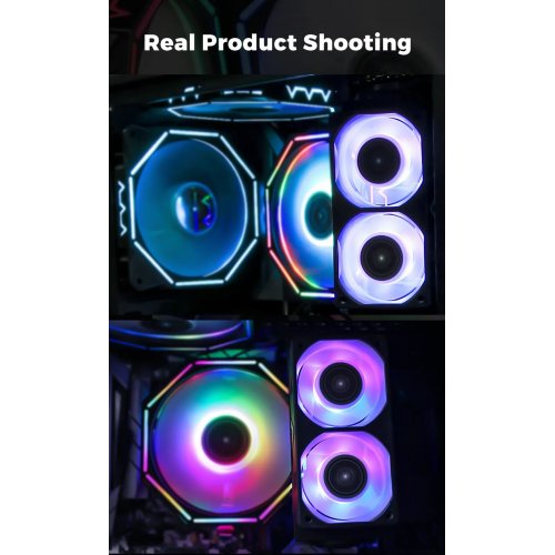 Купить Охлаждение для ОЗУ Alseye C RAM ARGB Black - цена в Харькове, Киеве, Днепре, Одессе
в интернет-магазине Telemart фото