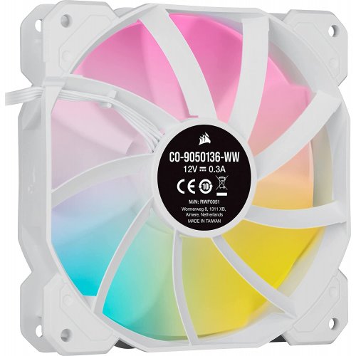 Продати Кулер для корпуса Corsair iCUE SP120 RGB ELITE Triple Pack with Lighting Node CORE (CO-9050137-WW) White за Trade-In у інтернет-магазині Телемарт - Київ, Дніпро, Україна фото