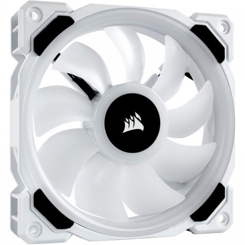 Photo Corsair LL120 RGB Dual Light Loop Triple Pack with Lighting Node PRO (CO-9050092-WW) White