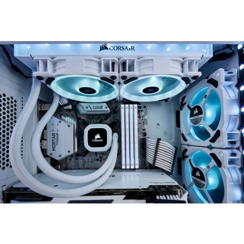 Photo Corsair LL120 RGB Dual Light Loop Triple Pack with Lighting Node PRO (CO-9050092-WW) White