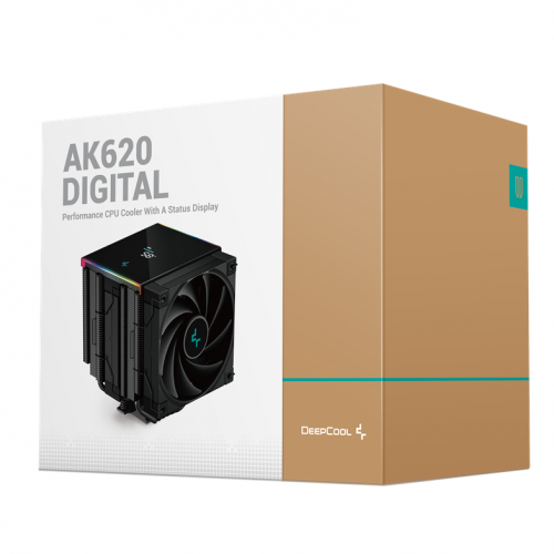 Фото Кулер Deepcool AK620 DIGITAL (R-AK620-BKADMN-G) Black