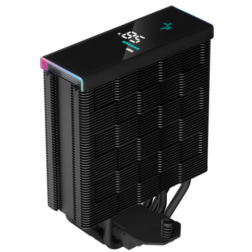 Кулер Deepcool AK400 DIGITAL (R-AK400-BKADMN-G) Black купити в Україні: Київ, Львів, Хмельницький, Тернопіль, Івано-Франківськ | Перевірка сумісності, низька ціна, відгуки, характеристики від TELEMART фото