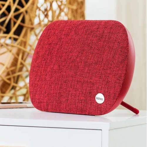 Купити Портативна акустика Remax RB-M19 (6954851287476) Red - ціна в Києві, Львові, Вінниці, Хмельницькому, Франківську, Україні | інтернет-магазин TELEMART.UA фото