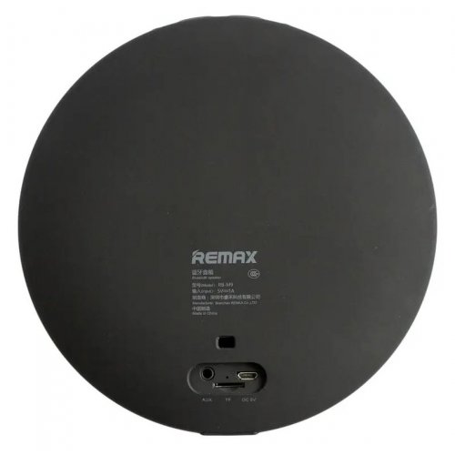 Купити Портативна акустика Remax RB-M9 (6954851260820) Black - ціна в Києві, Львові, Вінниці, Хмельницькому, Франківську, Україні | інтернет-магазин TELEMART.UA фото