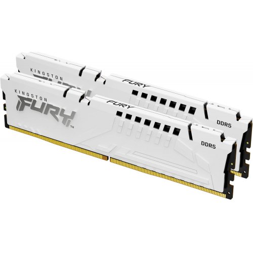 Photo RAM Kingston DDR5 32GB (2x16GB) 5200Mhz FURY Beast White (KF552C36BWEK2-32)
