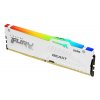 Photo RAM Kingston DDR5 32GB (2x16GB) 6000Mhz FURY Beast RGB White (KF560C36BWEAK2-32)