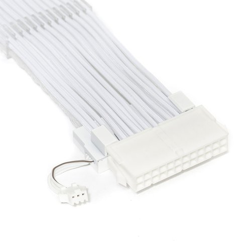 Купить Кастомный кабель питания EVOLVE 24 pin Mash Type ARGB (EV-24PMRGB-W) White - цена в Харькове, Киеве, Днепре, Одессе
в интернет-магазине Telemart фото