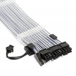Кастомні кабелі для відеокарти EVOLVE 3 x 8 pin Row Type ARGB (EV-3PCIERRGB-SL) Silver