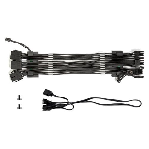 Купить Кастомные кабели для видеокарты EVOLVE 3 x 8 pin Mash Type ARGB (EV-3PCIEMRGB-BK) Black - цена в Харькове, Киеве, Днепре, Одессе
в интернет-магазине Telemart фото