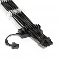 Адаптер EVOLVE 3 x 8 pin to 16 pin PCIe 5.0 ARGB (EV-APCIERGB-BK) Black