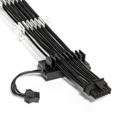 Купить Адаптер EVOLVE 3 x 8 pin to 16 pin PCIe 5.0 ARGB (EV-APCIERGB-BK) Black - цена в Харькове, Киеве, Днепре, Одессе
в интернет-магазине Telemart фото