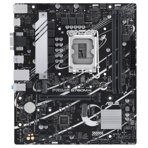 Photo Motherboard Asus PRIME B760M-K (s1700, Intel B760)