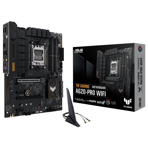 Photo Motherboard Asus TUF GAMING A620-PRO WIFI (sAM5, AMD A620)