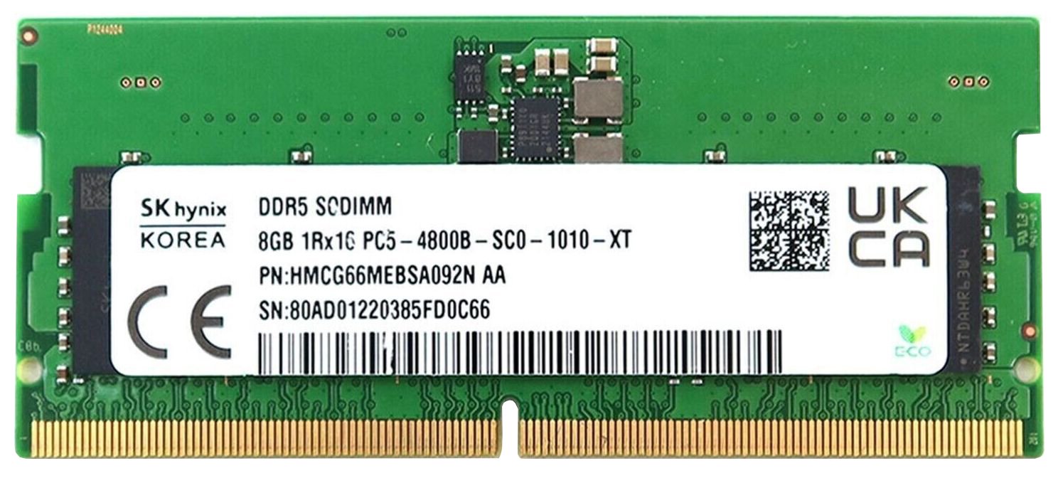 Продати ОЗП Hynix SODIMM DDR5 8GB 4800 MHz (HMCG66MEBSA092N) за Trade ...