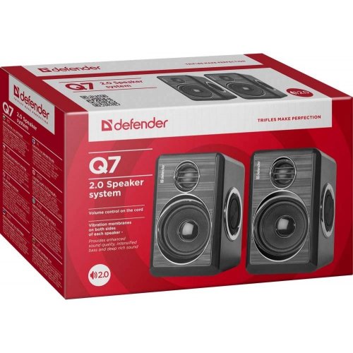 Купить Акустическая система Defender Q7 (65407) Black - цена в Харькове, Киеве, Днепре, Одессе
в интернет-магазине Telemart фото