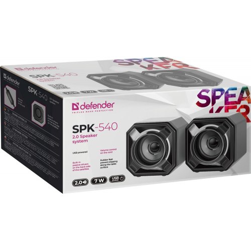 Купить Акустическая система Defender SPK-540 (65541) Black - цена в Харькове, Киеве, Днепре, Одессе
в интернет-магазине Telemart фото