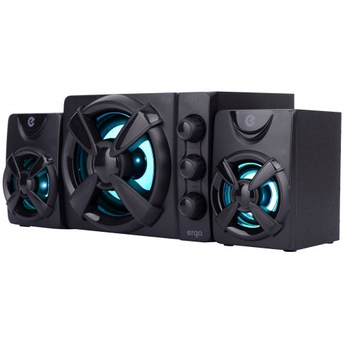 Акустична система Ergo ES-287 Black купити в Україні: Київ, Львів, Хмельницький, Тернопіль, Івано-Франківськ | Низька ціна, відгуки, характеристики від TELEMART фото