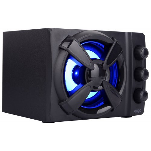 Акустична система Ergo ES-287 Black купити в Україні: Київ, Львів, Хмельницький, Тернопіль, Івано-Франківськ | Низька ціна, відгуки, характеристики від TELEMART фото