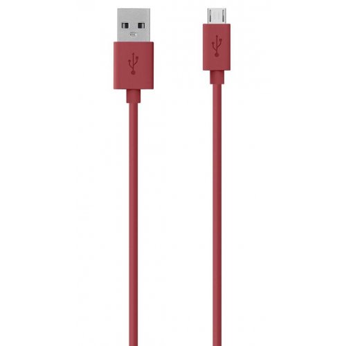 Купить Кабель Belkin MIXIT Micro USB 2m (F2CU012bt2M) Red - цена в Харькове, Киеве, Днепре, Одессе
в интернет-магазине Telemart фото