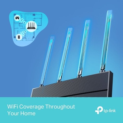 Купити Wi-Fi роутер TP-LINK Archer AX12 - ціна в Києві, Львові, Вінниці, Хмельницькому, Франківську, Україні | інтернет-магазин TELEMART.UA фото