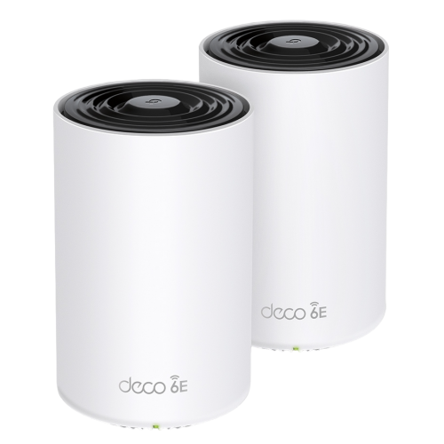 Купить Wi-Fi роутер TP-LINK Deco XE75 Pro Mesh Wi-Fi System (2-pack) - цена в Харькове, Киеве, Днепре, Одессе
в интернет-магазине Telemart фото