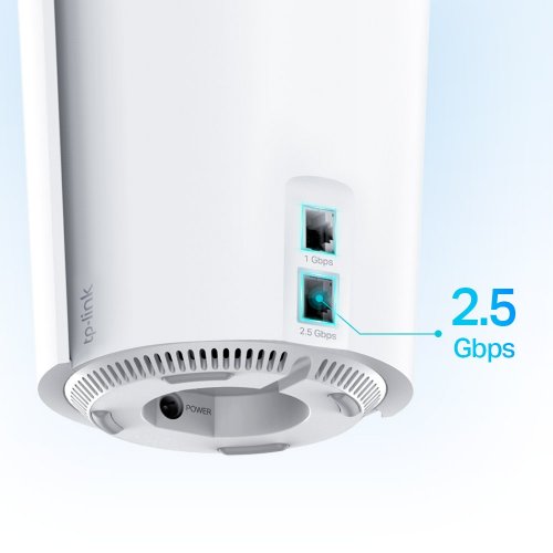 Купить Wi-Fi роутер TP-LINK Deco X90 Whole Home Mesh Wi-Fi System (1-pack) - цена в Харькове, Киеве, Днепре, Одессе
в интернет-магазине Telemart фото