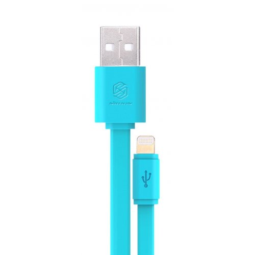 Купить USB Кабель Nillkin Lightning 1.2m Blue - цена в Харькове, Киеве, Днепре, Одессе
в интернет-магазине Telemart фото