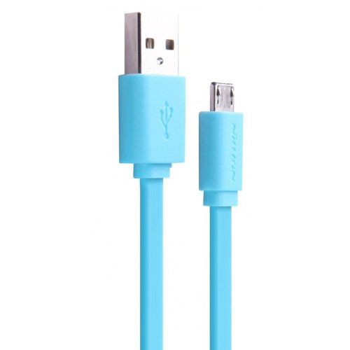 Купить USB Кабель Nillkin Micro USB 1.2m Blue - цена в Харькове, Киеве, Днепре, Одессе
в интернет-магазине Telemart фото