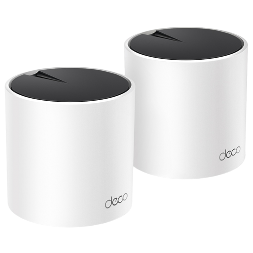 Купити Wi-Fi роутер TP-LINK Deco X55 Whole Home Mesh Wi-Fi System (2-pack) - ціна в Києві, Львові, Вінниці, Хмельницькому, Франківську, Україні | інтернет-магазин TELEMART.UA фото