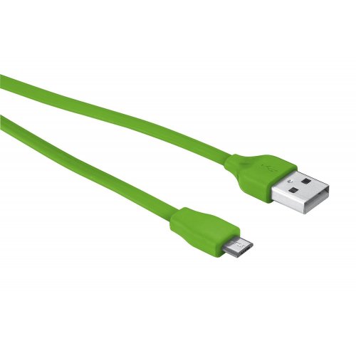 Купить USB Кабель Trust URBAN Flat Micro USB 0.2m Lime - цена в Харькове, Киеве, Днепре, Одессе
в интернет-магазине Telemart фото