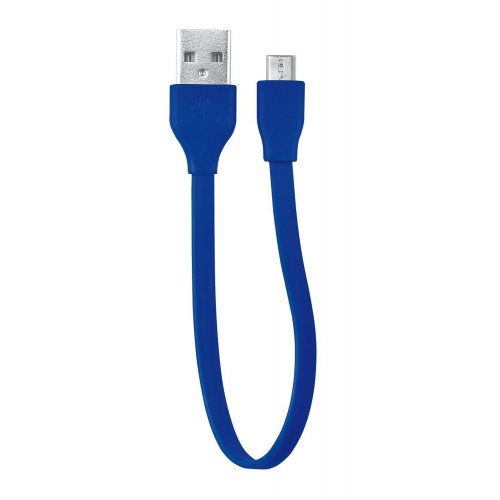 Купить USB Кабель Urban Revolt Flat Micro USB 0.2m Blue - цена в Харькове, Киеве, Днепре, Одессе
в интернет-магазине Telemart фото