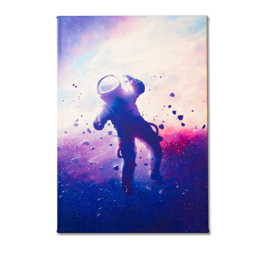 Купити Картина Evolve Wall Art Astronaut - ціна в Києві, Львові, Вінниці, Хмельницькому, Франківську, Україні | інтернет-магазин TELEMART.UA фото