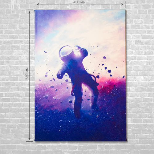 Купить Картина Evolve Wall Art Astronaut - цена в Харькове, Киеве, Днепре, Одессе
в интернет-магазине Telemart фото