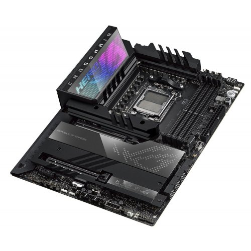 Продать Seller recertified материнская плата Asus ROG CROSSHAIR X670E HERO (sAM5, X670) (Следы использования, 503863) по Trade-In интернет-магазине Телемарт - Киев, Днепр, Украина фото