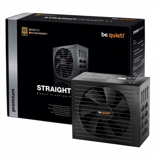 Продати Seller recertified блок живлення Be Quiet! Straight Power 11 1000W (BN285) (Сліди використання, 503874) за Trade-In у інтернет-магазині Телемарт - Київ, Дніпро, Україна фото