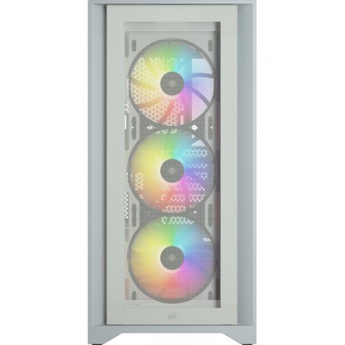 Продати Seller recertified корпус Corsair iCUE 4000X RGB Tempered Glass без БП (CC-9011205-WW) White (Сліди використання, 503876) за Trade-In у інтернет-магазині Телемарт - Київ, Дніпро, Україна фото