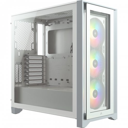 Продати Seller recertified корпус Corsair iCUE 4000X RGB Tempered Glass без БП (CC-9011205-WW) White (Сліди використання, 503876) за Trade-In у інтернет-магазині Телемарт - Київ, Дніпро, Україна фото