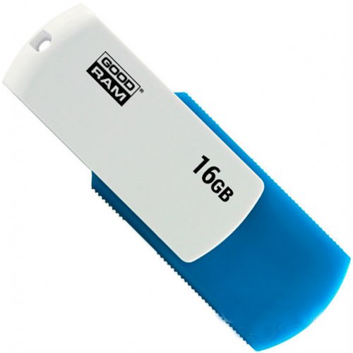 Купить Накопитель GoodRAM Colour MIX USB 2.0 16GB Blue/White (UCO2-0160MXR11) - цена в Харькове, Киеве, Днепре, Одессе
в интернет-магазине Telemart фото