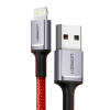 Фото Кабель Ugreen US293 USB to Lightning 2.4A 1m (80635) Red