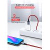 Фото Кабель Ugreen US293 USB to Lightning 2.4A 1m (80635) Red