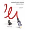 Фото Кабель Ugreen US293 USB to Lightning 2.4A 1m (80635) Red